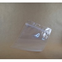 Pouch with zipper - transparent 